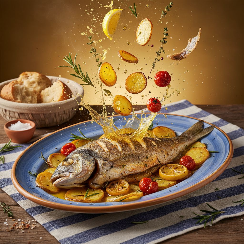 Pesce al forno