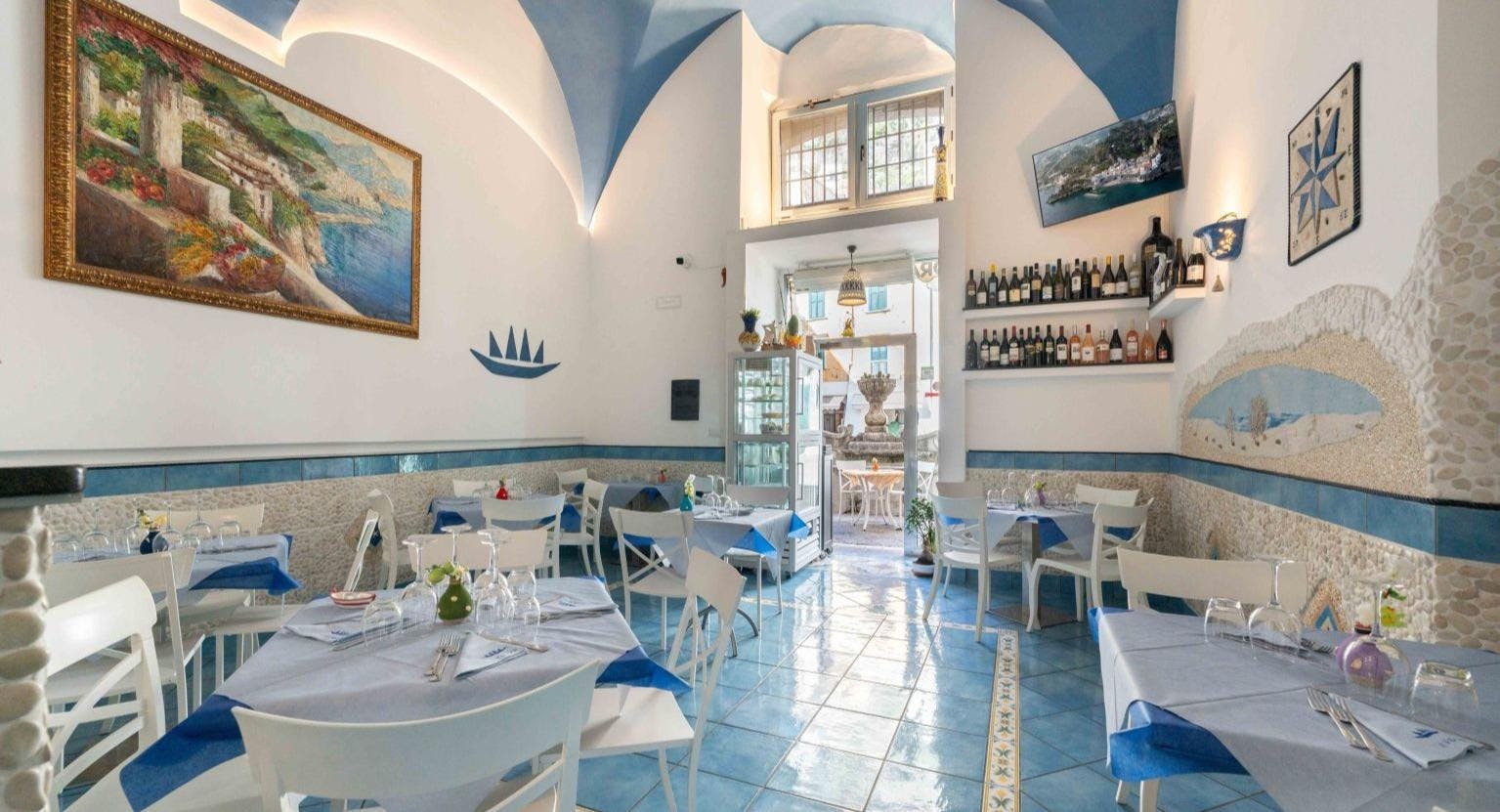 Il Veliero restaurant interior, Atrani